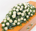Funerals | rose coffin spray