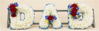 Funerals | padded big letters
