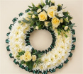 Funerals | padded wreath