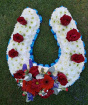 Funeral tributes | Horse shoe  tribute