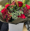 Christmas  Bouquets | Festive mix  colour   flower  bouquet