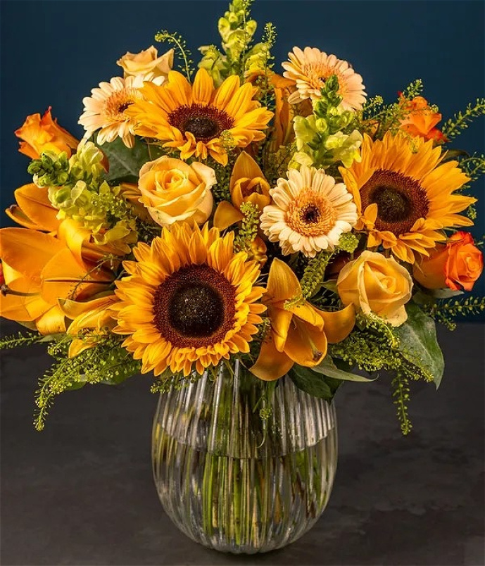 Autumn Flowers | Autumn Sunset