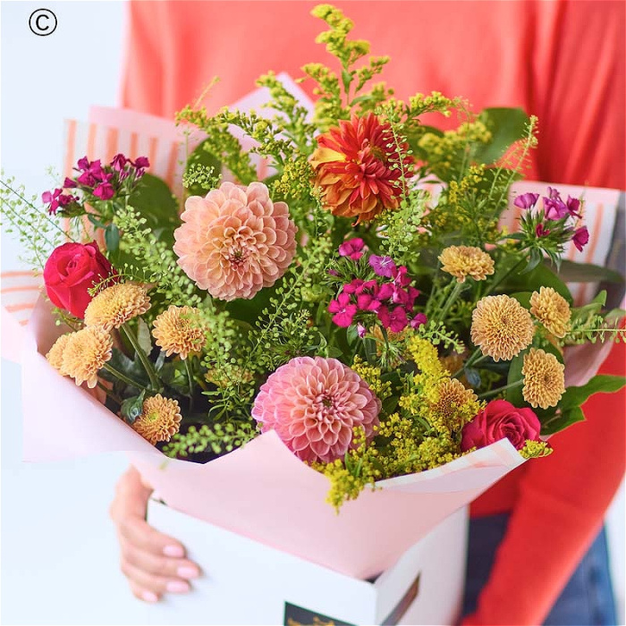 The Bouquet Collection | The Rushall - Dahlia Hand-tied