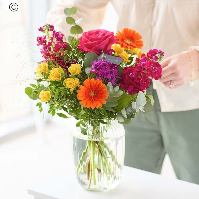 The Floral Vase Collection | The Aldridge - Floral Vase Arrangement