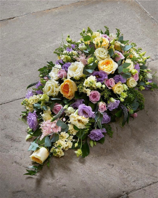 Funeral Flowers | Funeral Tribute - Mixed flower - Single Ended