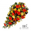 Funeral & Sympathy Tributes | Funeral Tribute - Mixed flower - Single Ended