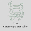I do - Wedding Flowers | Weddings | I do - Top table arrangement