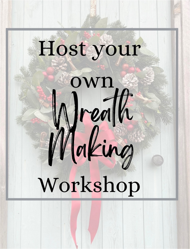 Workshops | 2025 - Host your own - Christmas Door Wreath Workshop