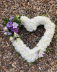 Funeral Flowers | Funeral tribute - Open Heart - Based