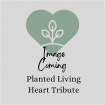 Eco Friendly Funeral Flowers | Funeral Flowers | Planted Living heart tribute