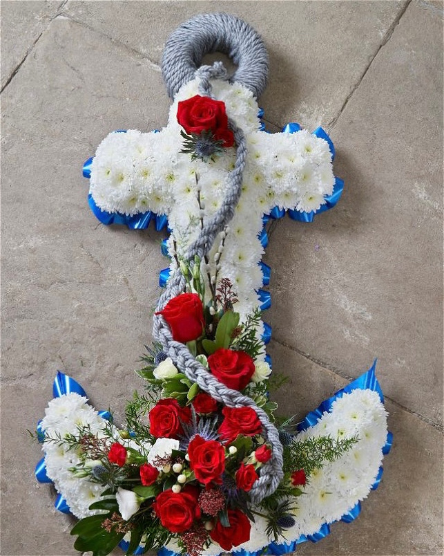 Funeral Flowers | Funeral Tribute - Anchor