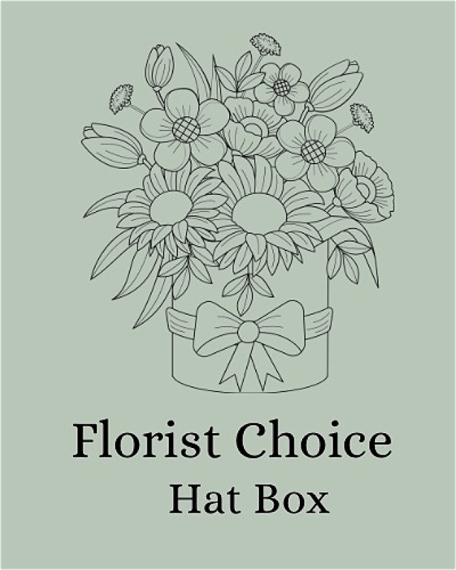 Get Well | Same Day | SAME DAY FLORIST CHOICE  Stylish Hatbox