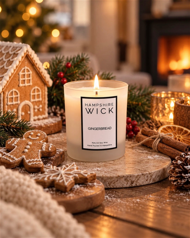 Candles | Gifts | Mother's Day | Upsell gifts | Luxury Candle Jar  - Gingerbread