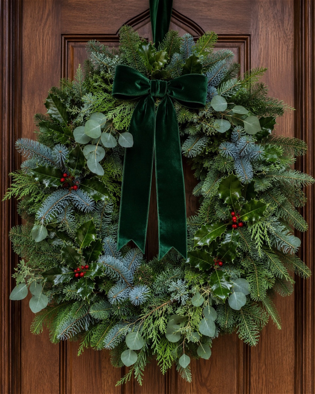 Workshops | Christmas Door Wreath - Workshop - Luxury Foliages