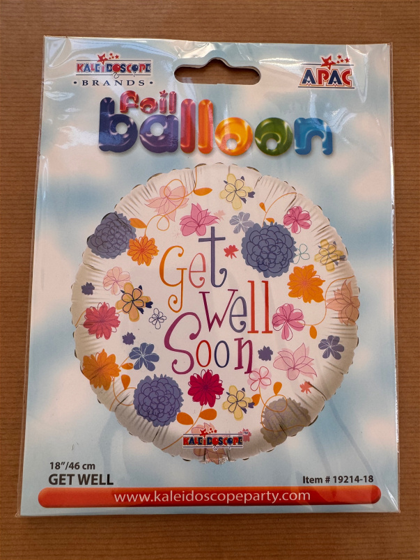 Balloons | Gifts | Upsell gifts | Get Well Soon - Balloon