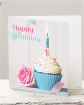 Greetings Cards | Upsell gifts | Happy Birthday Cupcake Greetings Card