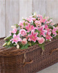 Funeral Flowers | Funeral Tribute - Lily & Rose Casket Spray