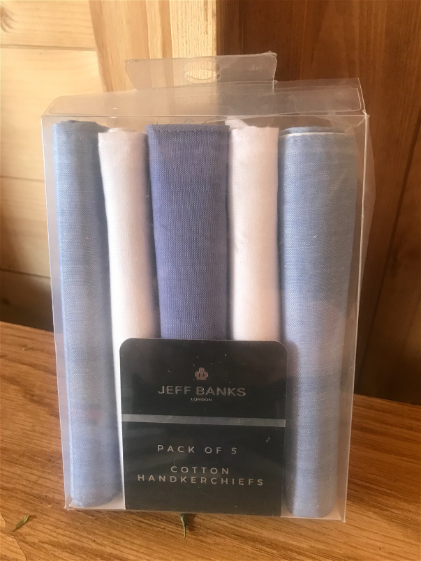 Father?s Day  | Pack of 5 cotton handkerchiefs