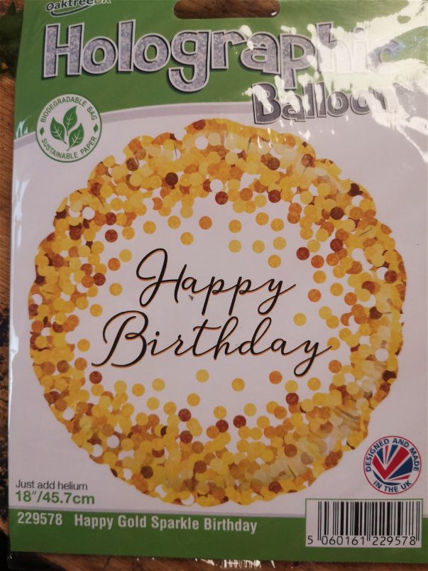 balloons and birtbday bits and bobs | Happy birthday Balloon