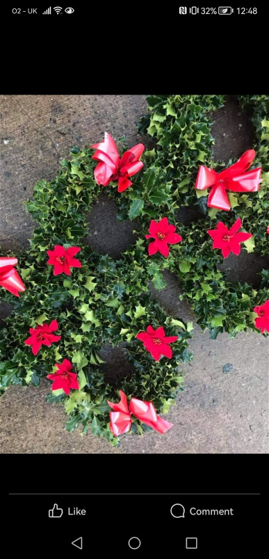 Christmas | Holly wreath