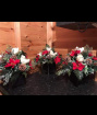 Christmas | grave pots
