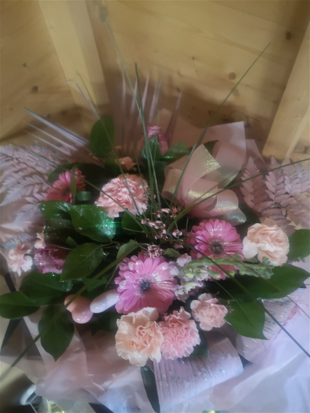 Todays specials | All pink glitter gift bouquet