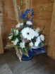 Hatbox  | Todays specials | Luxury navy gold white hatbox