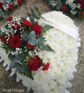 Funeral tribute hearts | Closed love you heart