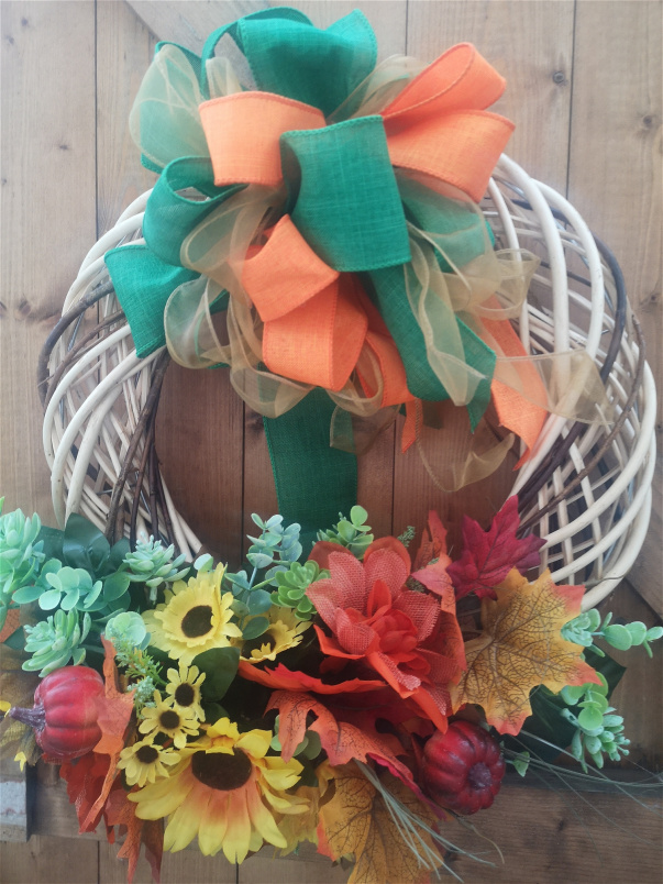 Ready for collection today | Autumn wreath
