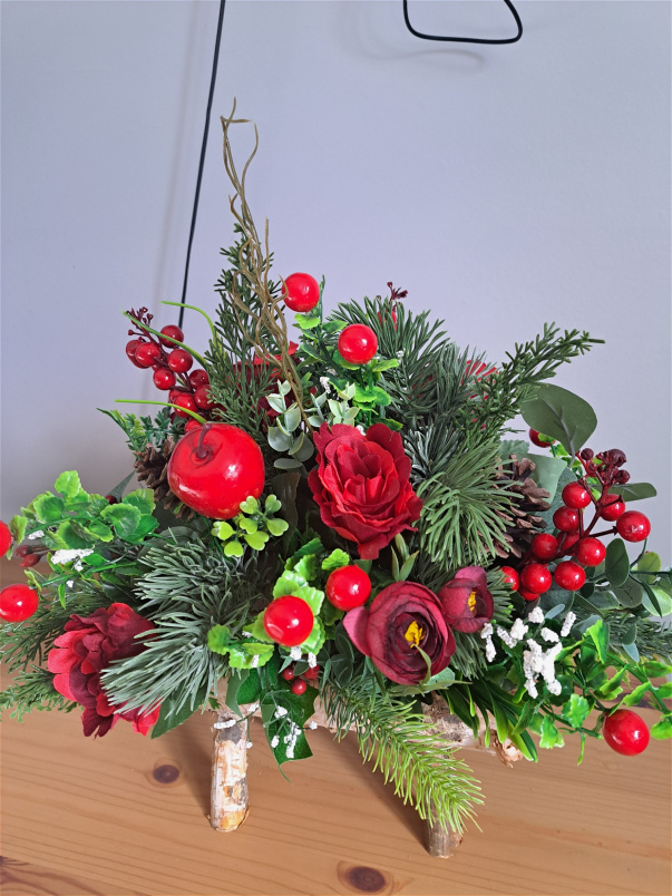 available and ready to go today | Christmas | Xmas wooden log