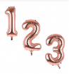 Balloon's  | Rose Gold Numbers 34 inch Large