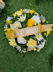 Funeral | Classic Posy Yellow & white