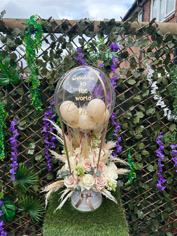 Balloon's  | Facebook & Instagram Featured Bouquet’s | Heavenly Hot Air Balloon 01/08/2023