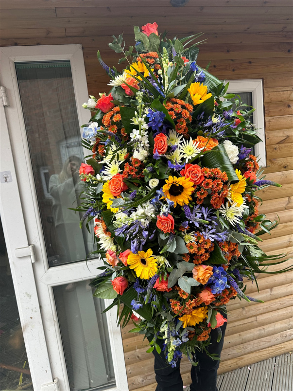 Funeral & Sympathy  | Double Ended Coffin Spray