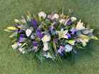 All Funeral Flowers | Casket Sprays | Funeral & Sympathy  | Sprays And Sheaves | 3 Foot Coffin Spay Double Ended  (Florist Choice Flowers)