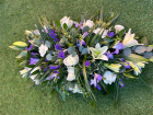All Funeral Flowers | Casket Sprays | Funeral & Sympathy  | Sprays And Sheaves | 3 Foot Coffin Spay Double Ended  (Florist Choice Flowers)