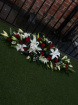 All Funeral Flowers | Casket Sprays | Funeral & Sympathy  | Red rose & Lily Double ended Coffin spray