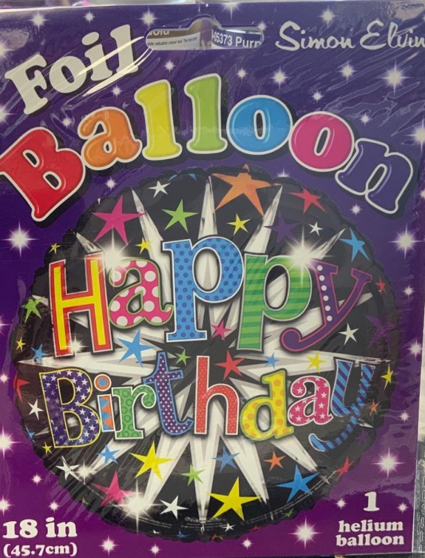 Balloon's  | Upsell gifts | Happy birthday colourful