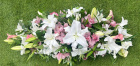 Funeral & Sympathy  | Lily & Orchid Casket spray
