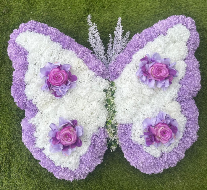 All Funeral Flowers | Funeral & Sympathy  | Special Tributes | Butterfly Funeral Tribute Artificial