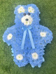 Funeral | Funeral Tribute Shapes | Standing Teddy Bear 2D