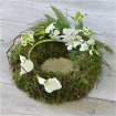 Funeral | Eco friendly white calla wreath