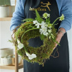 Funeral | Eco friendly white calla wreath