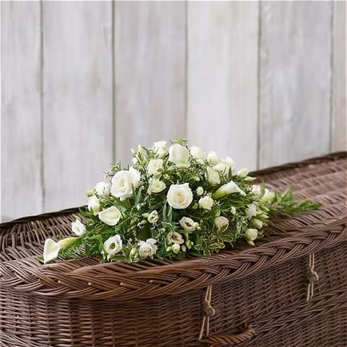 All Funeral Flowers | Casket Sprays | Funeral & Sympathy  | Petite casket spray