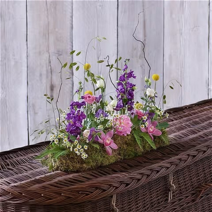 All Funeral Flowers | Funeral & Sympathy  | Special Tributes | Pink Linear tribute