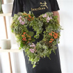 Funeral | Living plant wreath