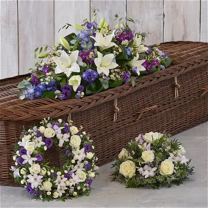 Funeral & Sympathy  | The blue collection