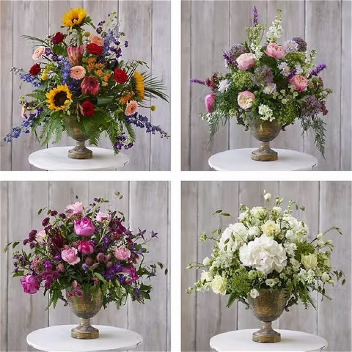 Funeral & Sympathy  | Service arrangement tribute made with the honest flowers