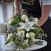 Arrangements | Funeral | Pure white sheaf