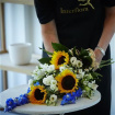 Arrangements | Funeral | Sunflower Medley Sheaf